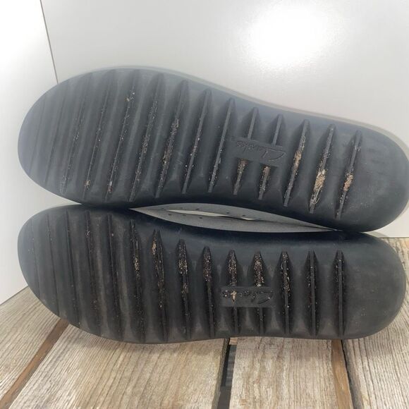 Clarks Collection Cloudsteppers Soft Cushion Gray Slip-On Shoes Women’s Size 9 - Picture 6 of 8